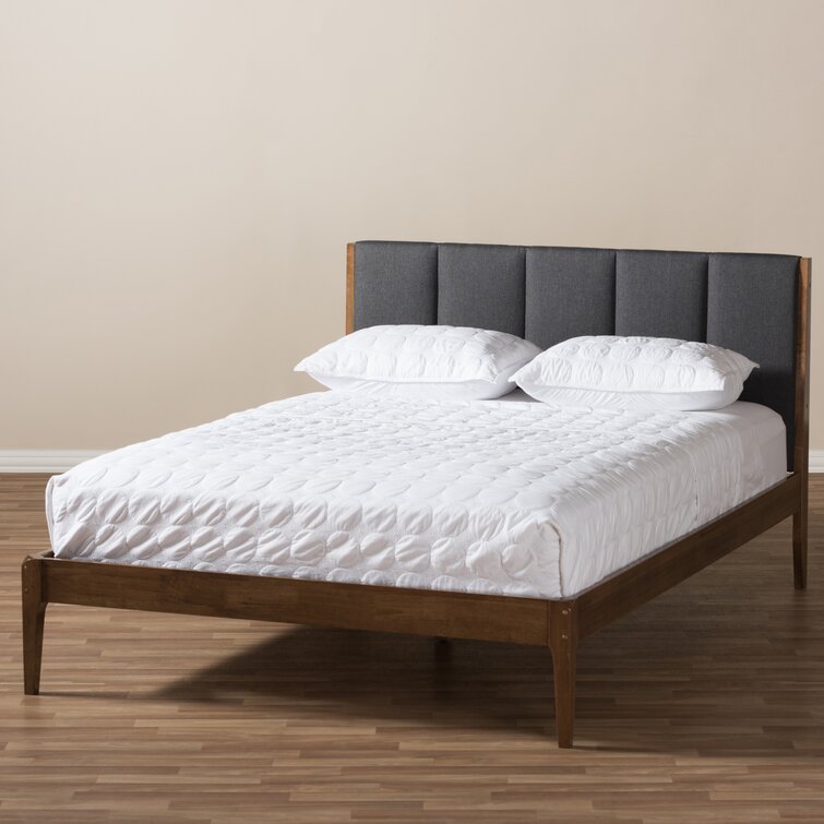 Wade Logan Epley Upholstered Platform Bed Reviews Wayfair